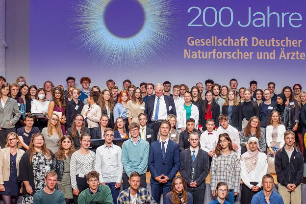 200-Jahre-Feier der Gesellschaft Deutscher Naturforscher und Ärzte in Leipzig