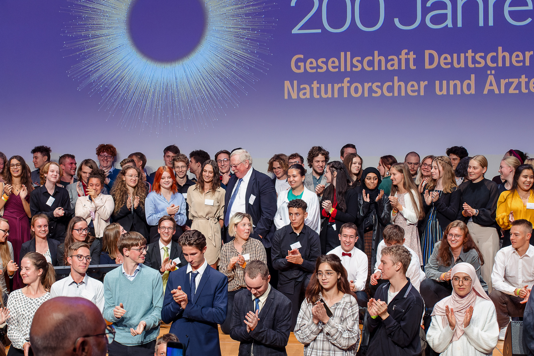 200-Jahre-Feier der Gesellschaft Deutscher Naturforscher und Ärzte in Leipzig