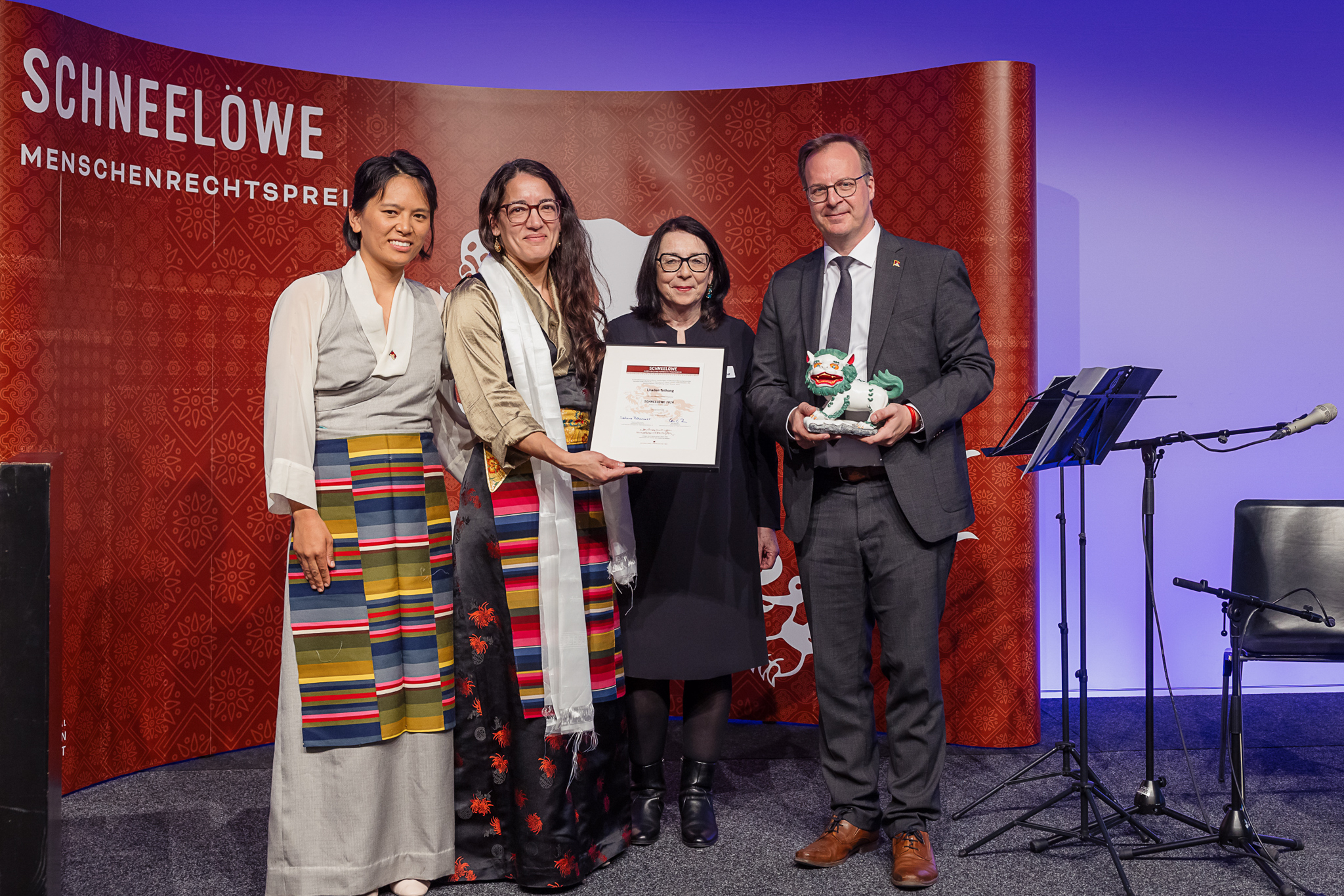 Schneelöwe Menschenrechtspreis 2024 - International Campaign for Tibet (ICT)