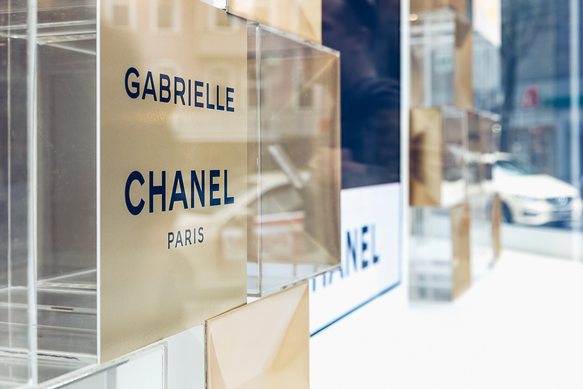 CHANEL Schaufensterwerbung