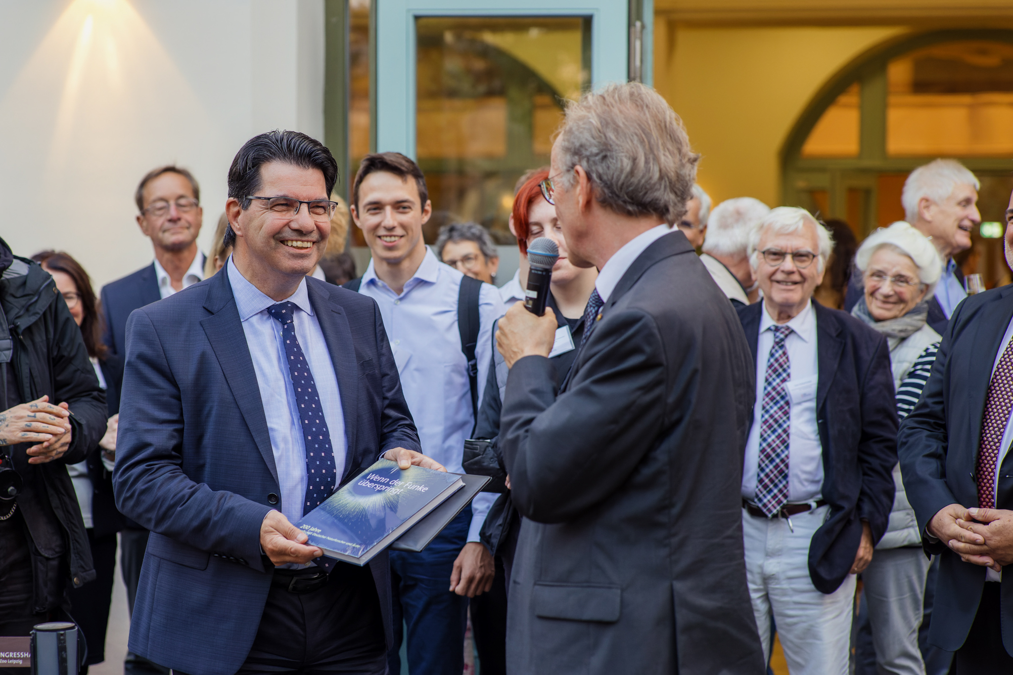 200-Jahre-Feier der Gesellschaft Deutscher Naturforscher und Ärzte in Leipzig