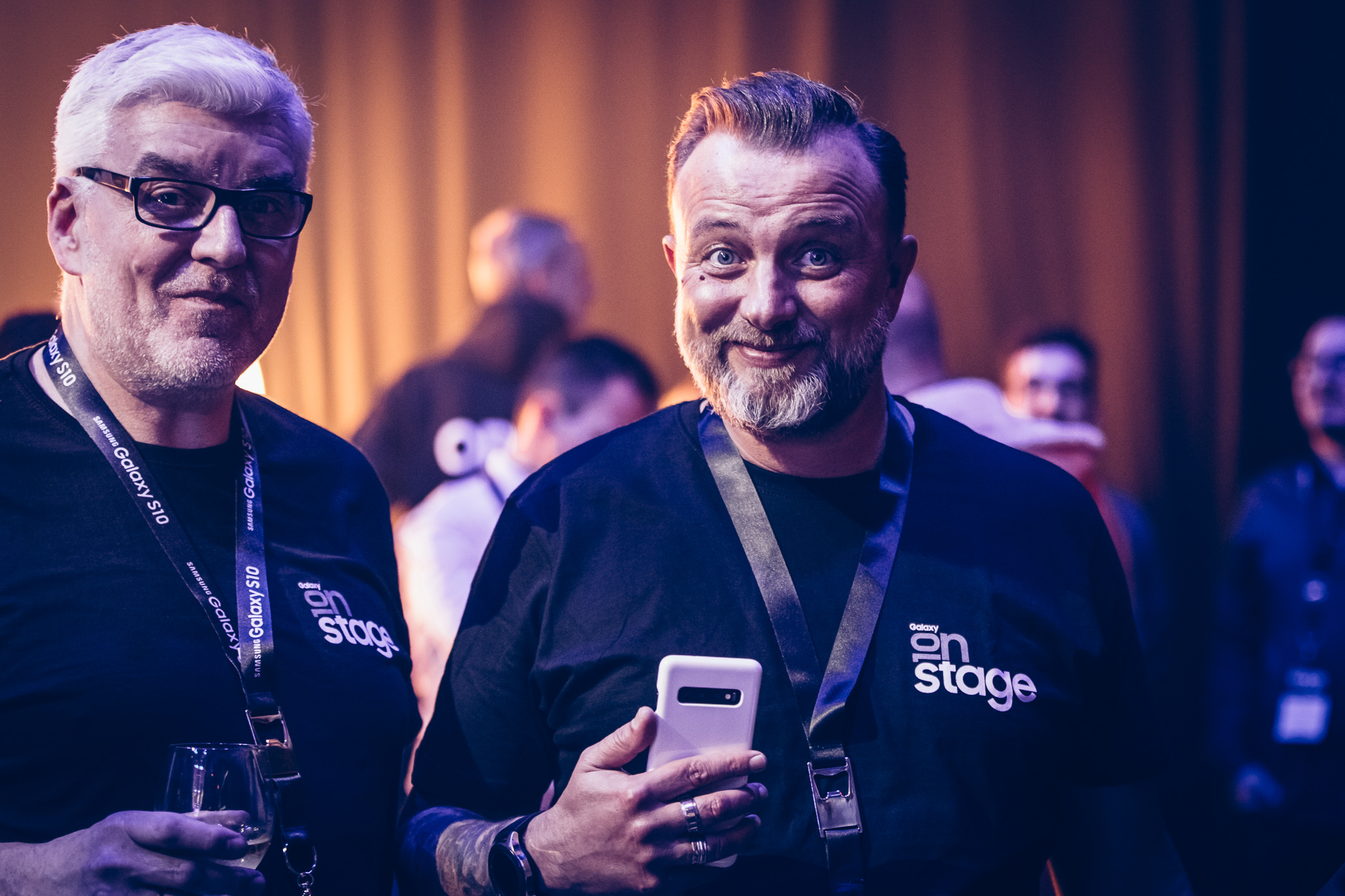 SAMSUNG Galaxy S10 on stage Hamburg 2019