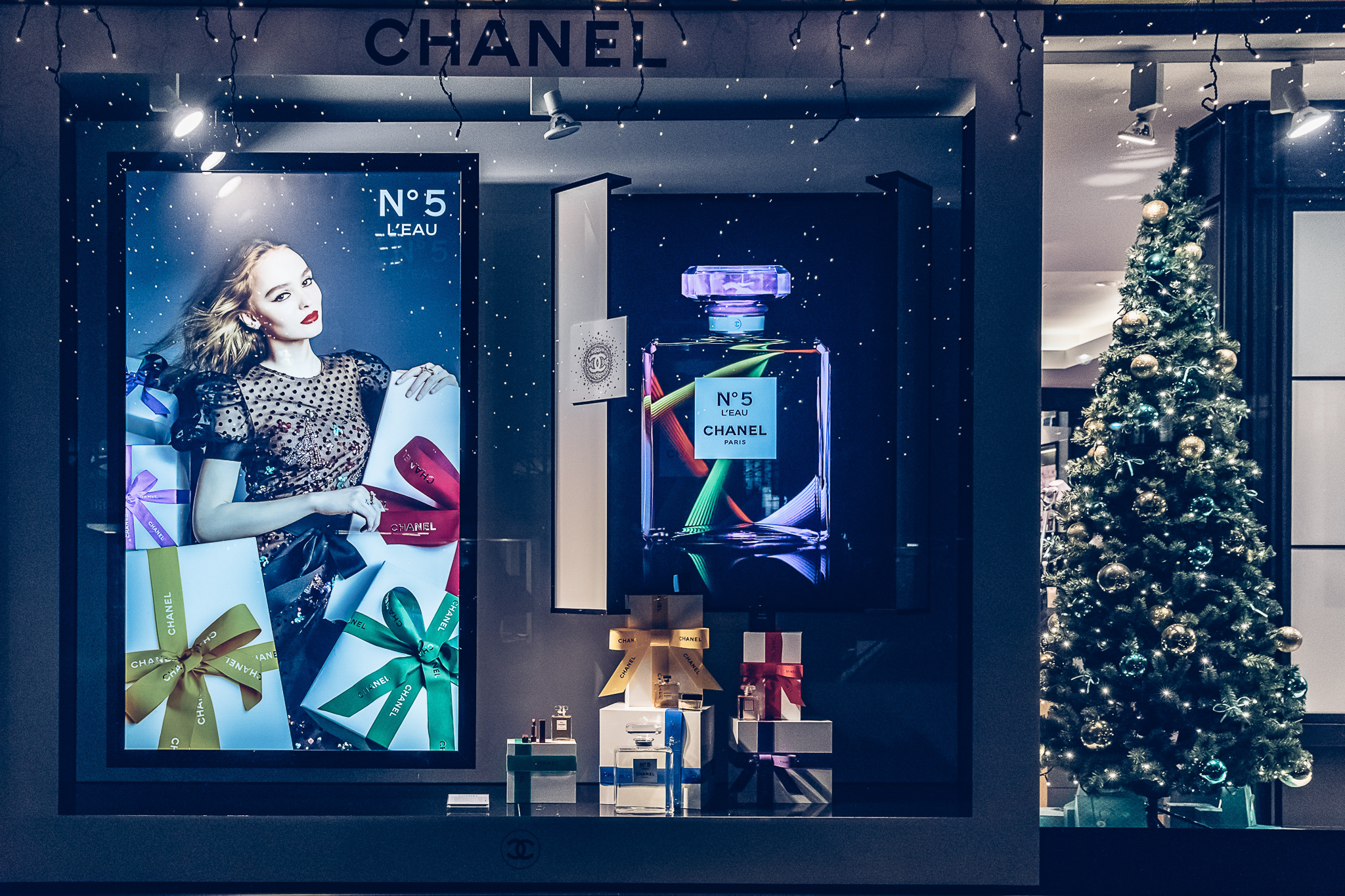 CHANEL Schaufensterwerbung