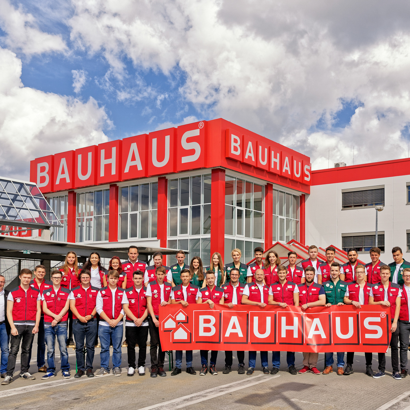BAUHAUS AG - Azubi Gruppenfoto