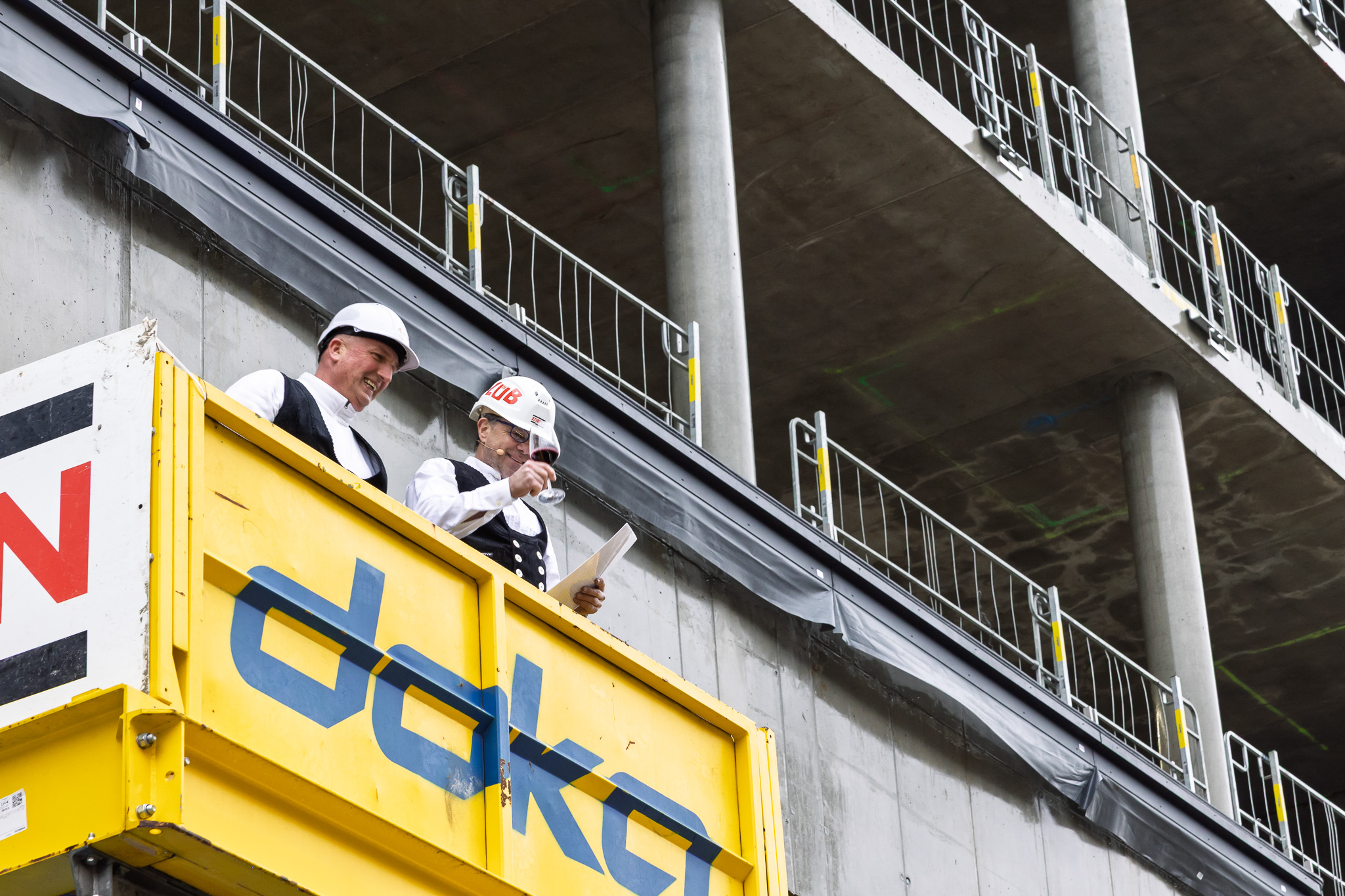 Richtfest The Berlinian - Commerz Real